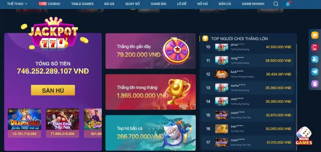 Hệ thống cấp bậc VIP win99 APK